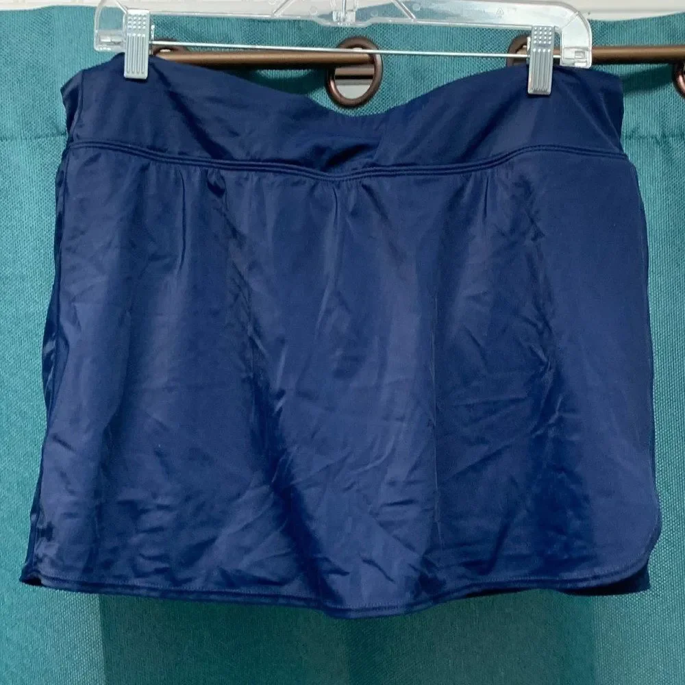 NWT Kim Rogers Navy Blue Tankini Bottom Size 20W